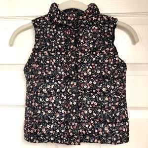 Polo Ralph Lauren Girls Floral Puffer Vest